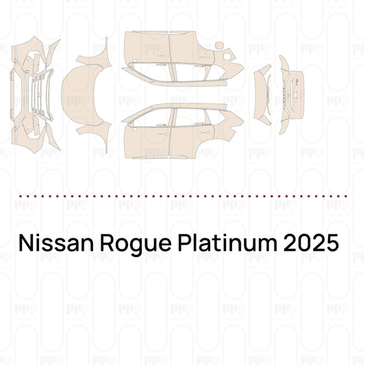 Pre-Cut PPF Nissan Rogue Platinum 2025
