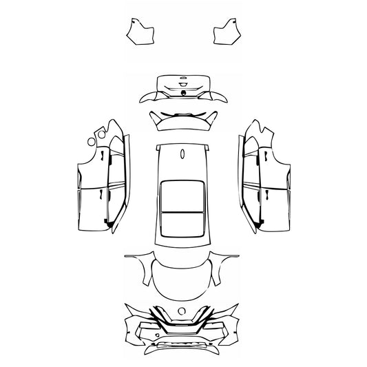 Pre-Cut PPF Nissan X-Trail 2025 - PPF-Kits