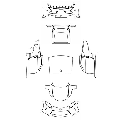 Pre-Cut PPF Nissan Z Sport 2024 - PPF-Kits