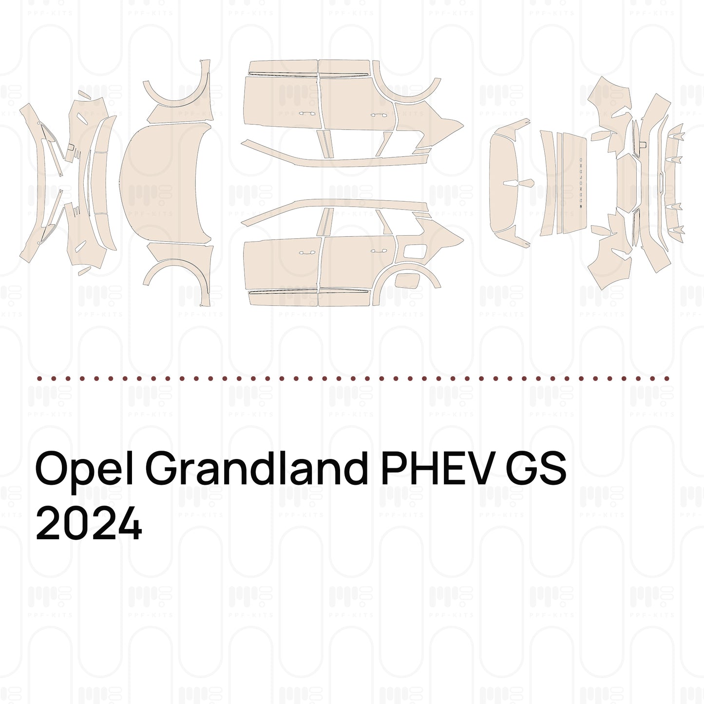Pre-Cut PPF Opel Grandland PHEV GS 2024