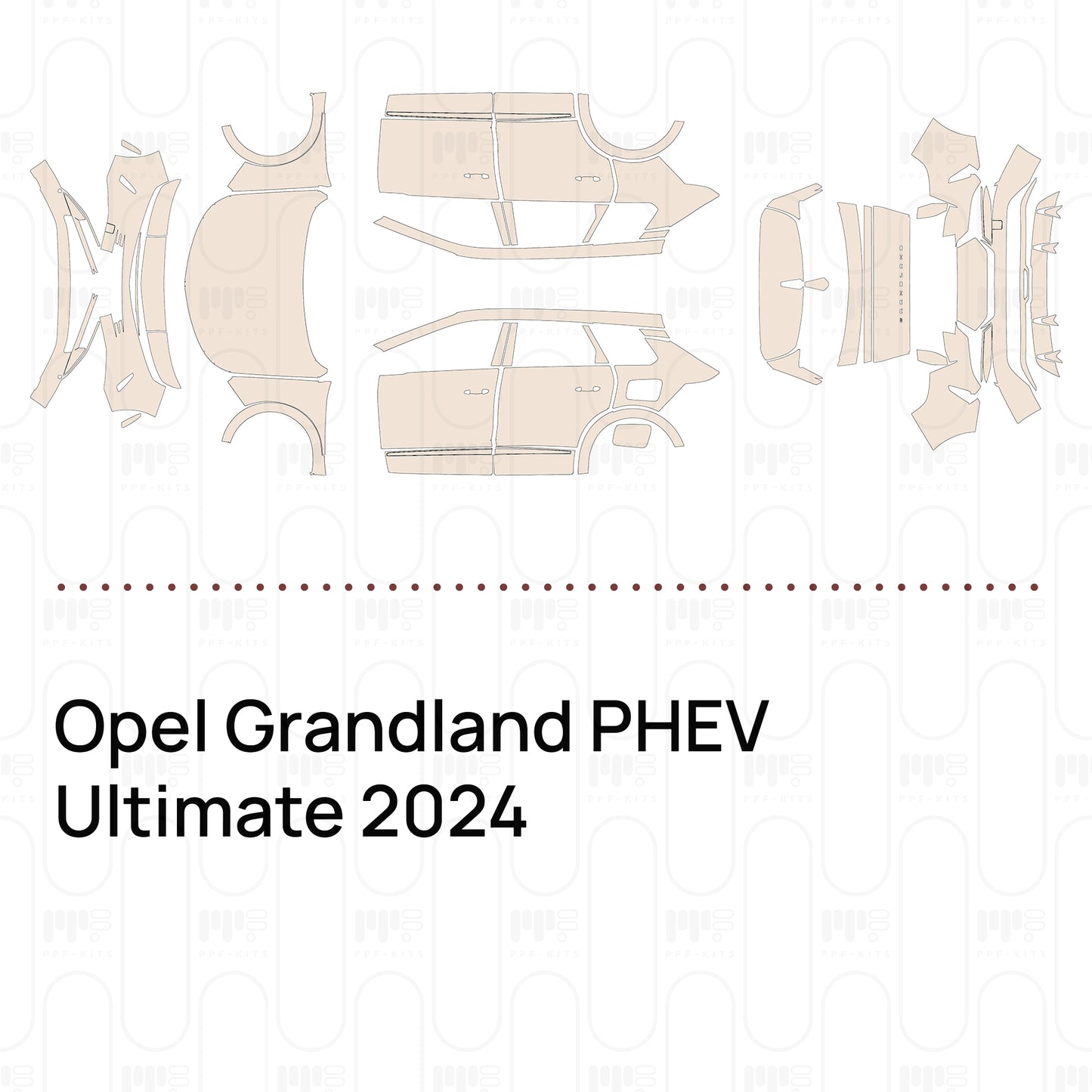 Pre-Cut PPF Opel Grandland PHEV Ultimate 2024