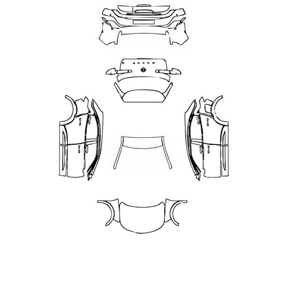 Pre-Cut PPF Opel Neuer Mokka GS 2025 - PPF-Kits