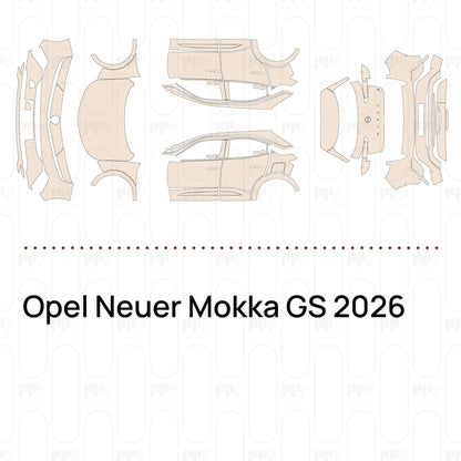 Pre-Cut PPF Opel Neuer Mokka GS 2026