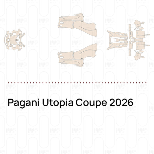 Pagani Utopia Coupe 2026 – Pre-Cut PPF
