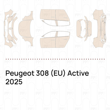 Pre-Cut PPF Peugeot 308 (EU) Active 2025