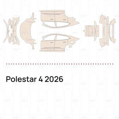 Pre-Cut PPF Polestar 4 2026