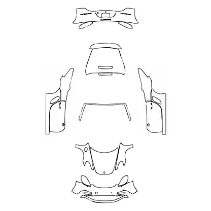 Pre-Cut PPF Porsche 718 Boxter Boxter GTS 2022 - PPF-Kits
