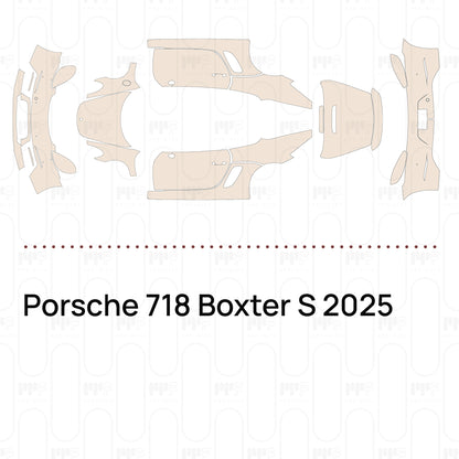 Pre-Cut PPF Porsche 718 Boxter S 2025