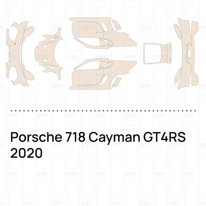 Pre-Cut PPF Porsche 718 Cayman GT4RS 2020