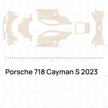 Pre-Cut PPF Porsche 718 Cayman S 2023