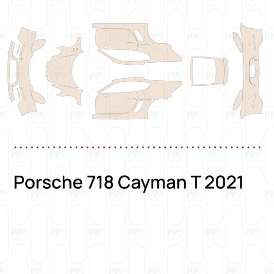 Pre-Cut PPF Porsche 718 Cayman T 2021