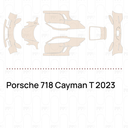 Pre-Cut PPF Porsche 718 Cayman T 2023