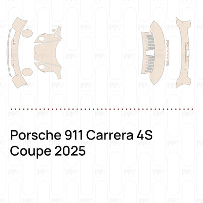 Pre-Cut PPF Porsche 911 Carrera 4S Coupe 2025