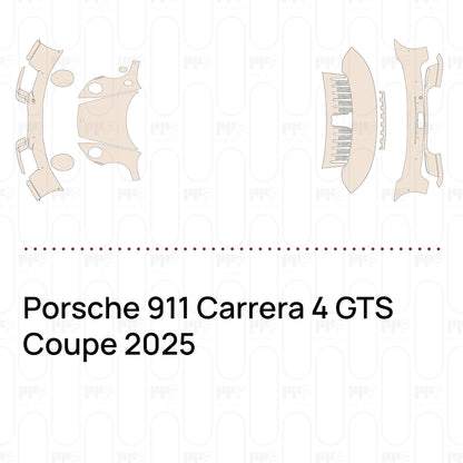 Pre-Cut PPF Porsche 911 Carrera 4 GTS Coupe 2025