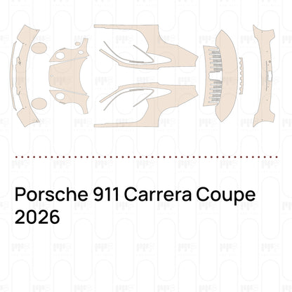 Pre-Cut PPF Porsche 911 Carrera Coupe 2026