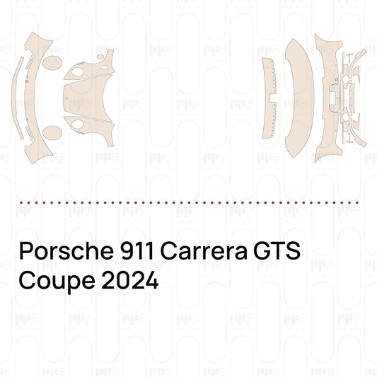 Pre-Cut PPF Porsche 911 Carrera GTS Coupe 2024