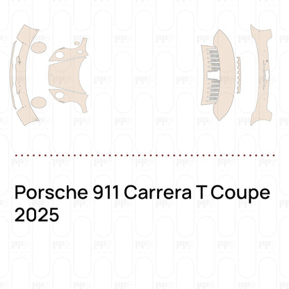 Pre-Cut PPF Porsche 911 Carrera T Coupe 2025