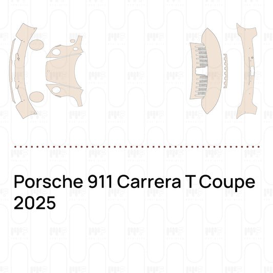 Pre-Cut PPF Porsche 911 Carrera T Coupe 2025