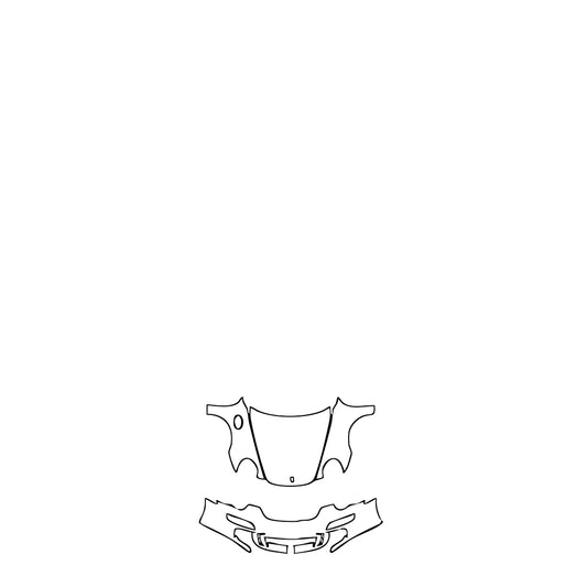 Pre-Cut PPF Porsche 911 GT3 2008 - PPF-Kits