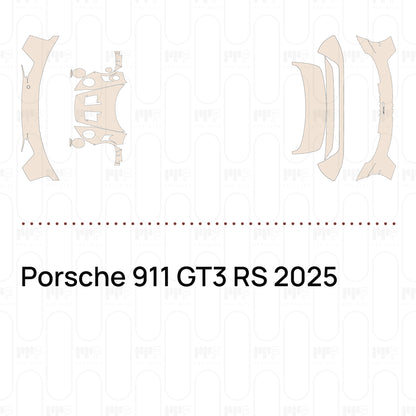 Pre-Cut PPF Porsche 911 GT3 RS 2025