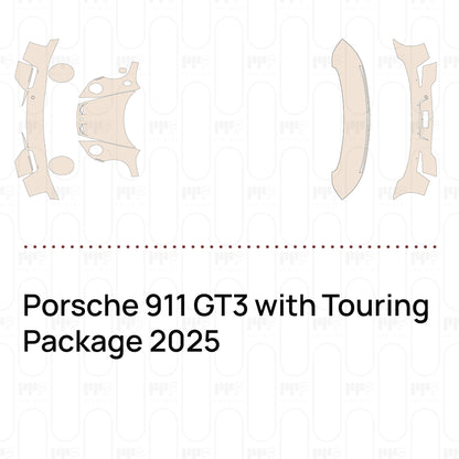 Pre-Cut PPF Porsche 911 GT3 with Touring Package 2025
