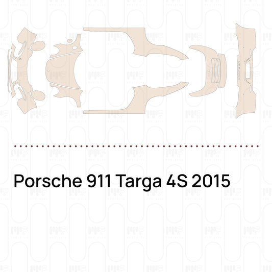 Pre-Cut PPF Porsche 911 Targa 4S 2015