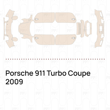 Pre-Cut PPF Porsche 911 Turbo Coupe 2009