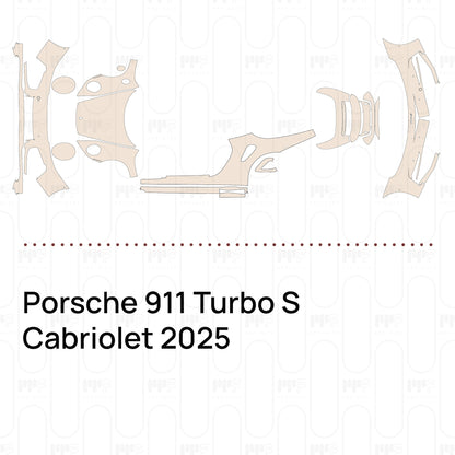 Pre-Cut PPF Porsche 911 Turbo S Cabriolet 2025