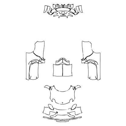 Pre-Cut PPF Porsche 918 Spyder 2013 - PPF-Kits