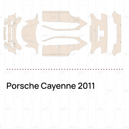 Pre-Cut PPF Porsche Cayenne 2011