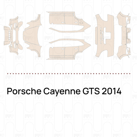 Pre-Cut PPF Porsche Cayenne GTS 2014