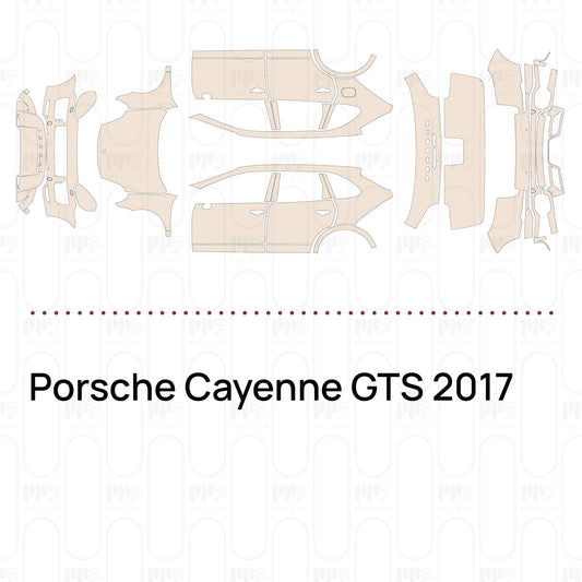 Pre-Cut PPF Porsche Cayenne GTS 2017