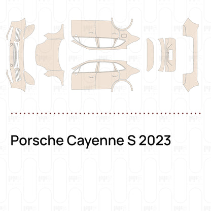 Pre-Cut PPF Porsche Cayenne S 2023