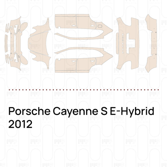Pre-Cut PPF Porsche Cayenne S E-Hybrid 2012