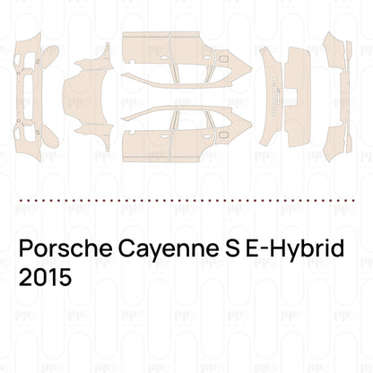 Pre-Cut PPF Porsche Cayenne S E-Hybrid 2015