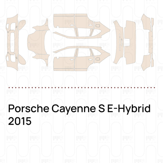 Pre-Cut PPF Porsche Cayenne S E-Hybrid 2015