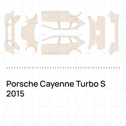 Pre-Cut PPF Porsche Cayenne Turbo S 2015