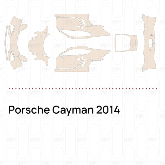 Pre-Cut PPF Porsche Cayman 2014