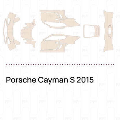 Pre-Cut PPF Porsche Cayman S 2015