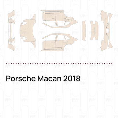 Pre-Cut PPF Porsche Macan 2018