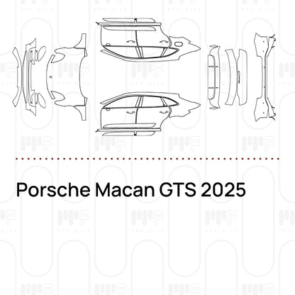 Pre-Cut PPF Porsche Macan GTS 2025