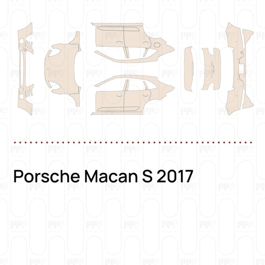 Pre-Cut PPF Porsche Macan S 2017