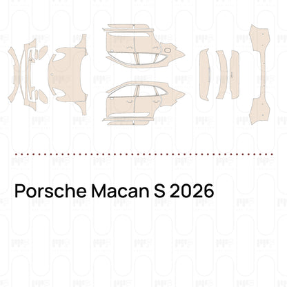 Pre-Cut PPF Porsche Macan S 2026