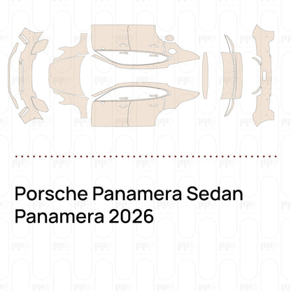 Pre-Cut PPF Porsche Panamera Sedan Panamera 2026