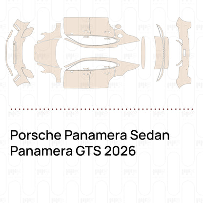 Pre-Cut PPF Porsche Panamera Sedan Panamera GTS 2026