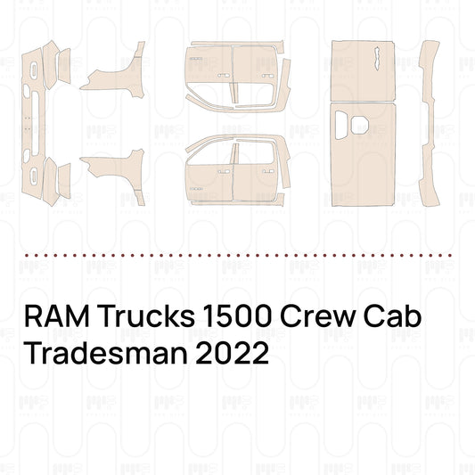 RAM Trucks 1500 Crew Cab Tradesman 2022 – Pre-Cut PPF