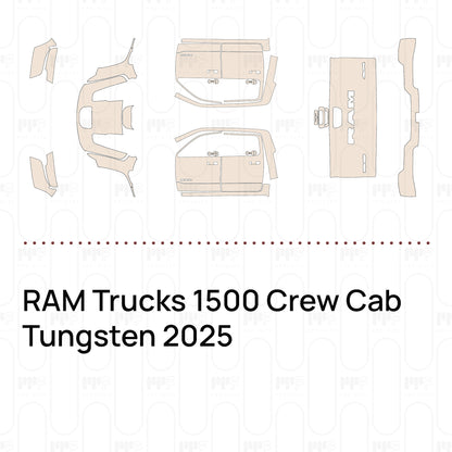 Pre-Cut PPF RAM Trucks 1500 Crew Cab Tungsten 2025