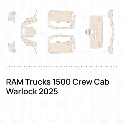 Pre-Cut PPF RAM Trucks 1500 Crew Cab Warlock 2025