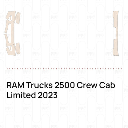 Pre-Cut PPF RAM Trucks 2500 Crew Cab Limited 2023