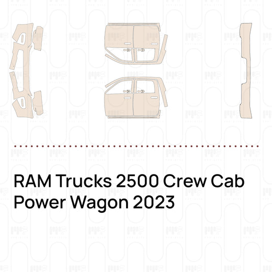 RAM Trucks 2500 Crew Cab Power Wagon 2023 – Pre-Cut PPF
